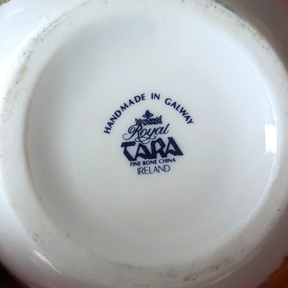 Royal Tara Harmony Handmade 4.5 inch Small Vase - Hand-Painted Butterfly Floral  - Picture 3 of 7